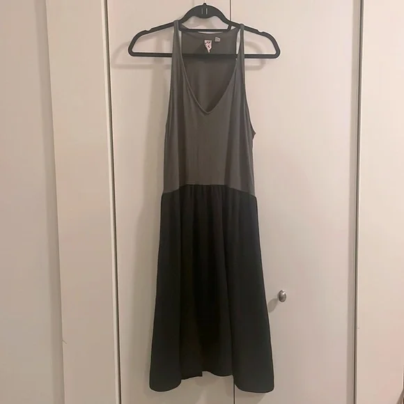 Anthropologie Dolan left coast color block Jersey/silky dress - Picture 1 of 8